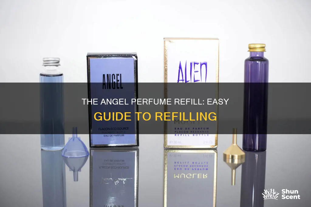 how to use angel perfume refill