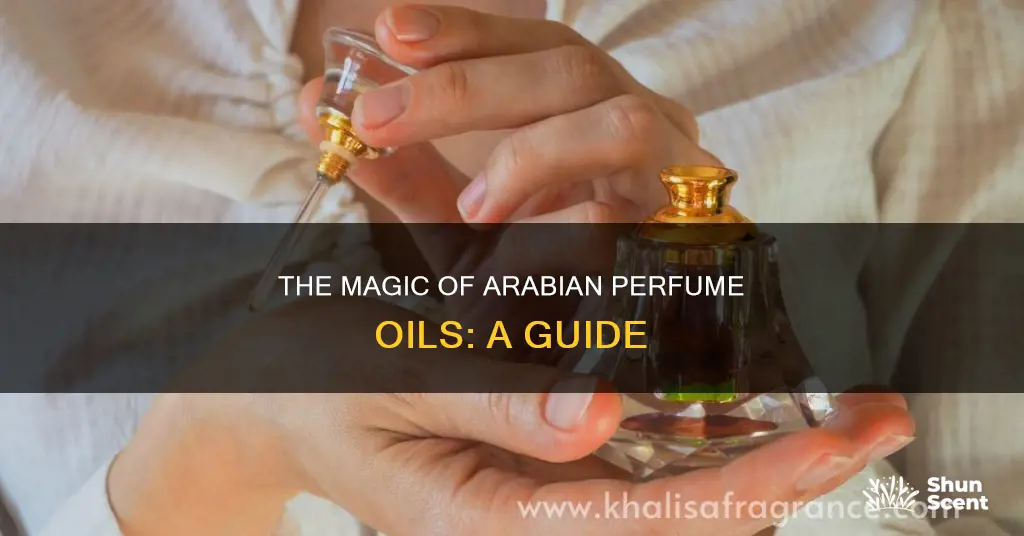 how to use arabian perfume oil