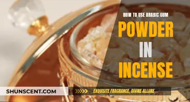 Using Arabic Gum Powder in Incense: A Beginner's Guide