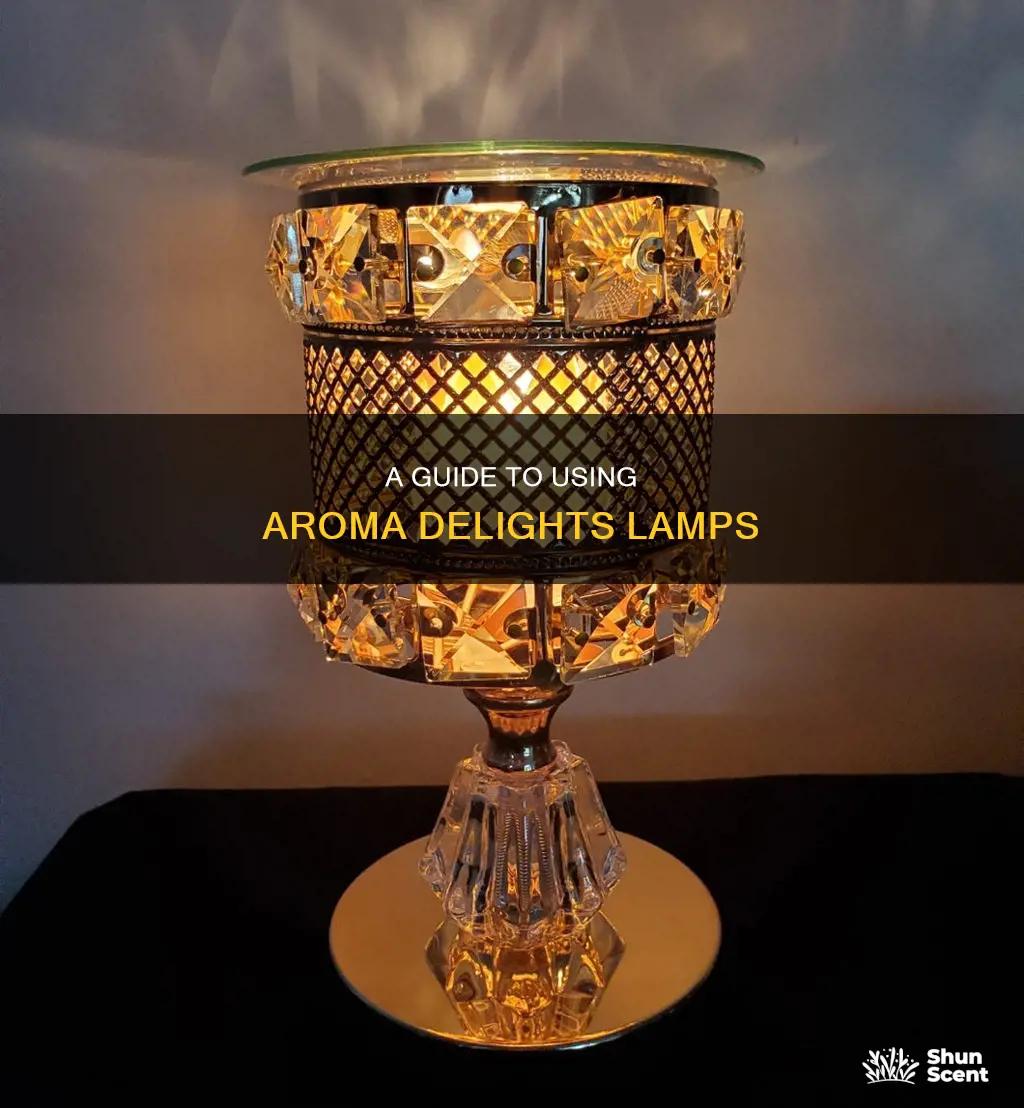 how to use aroma delights lamps