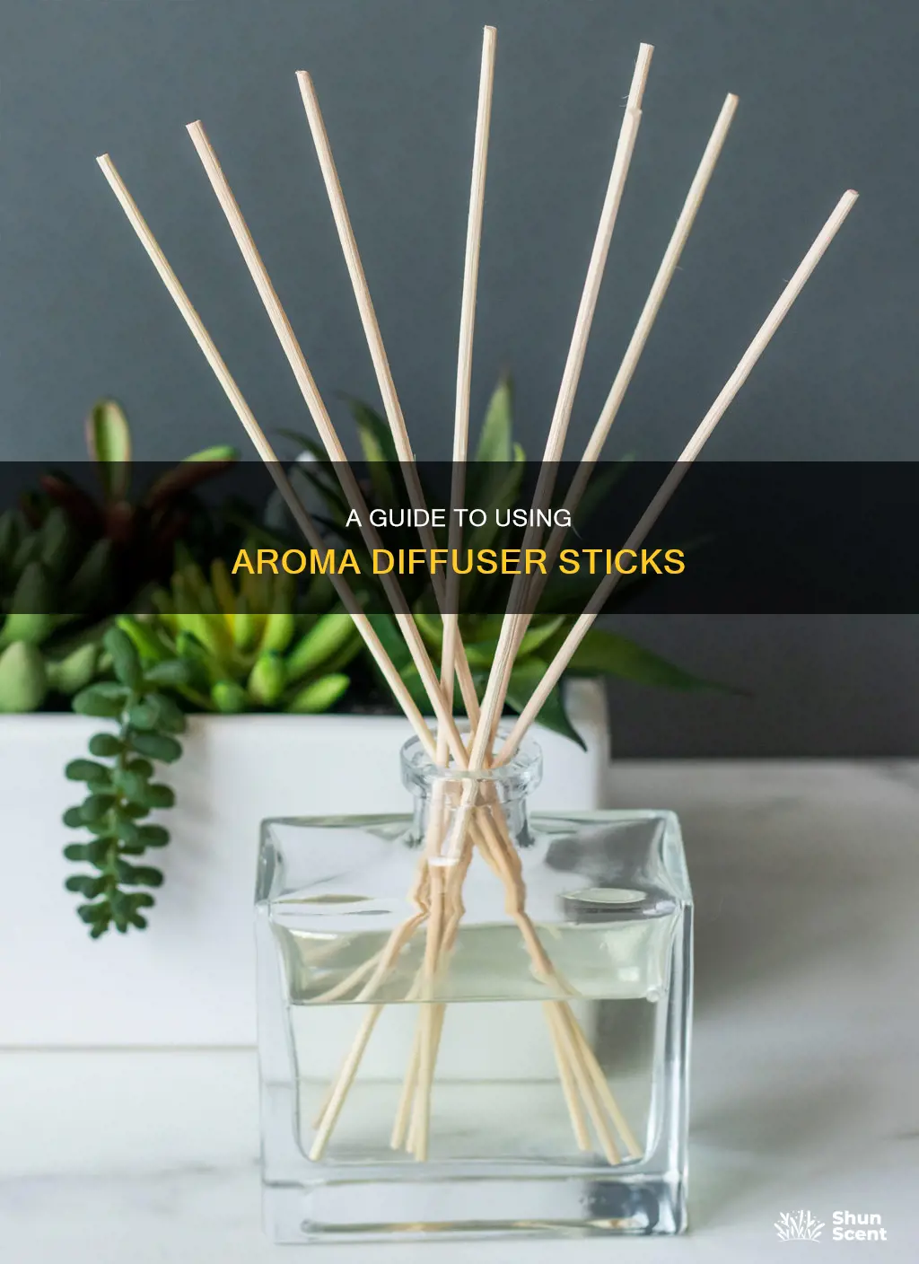 how to use aroma diffuser sticks