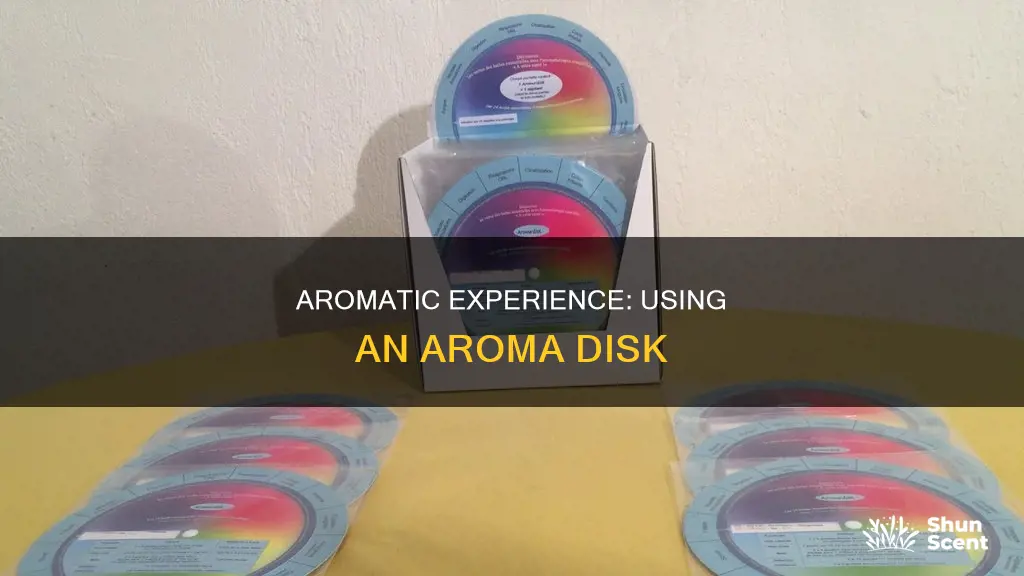 how to use aroma disk