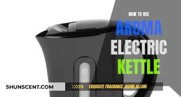 A Guide to Using Your Aroma Electric Kettle