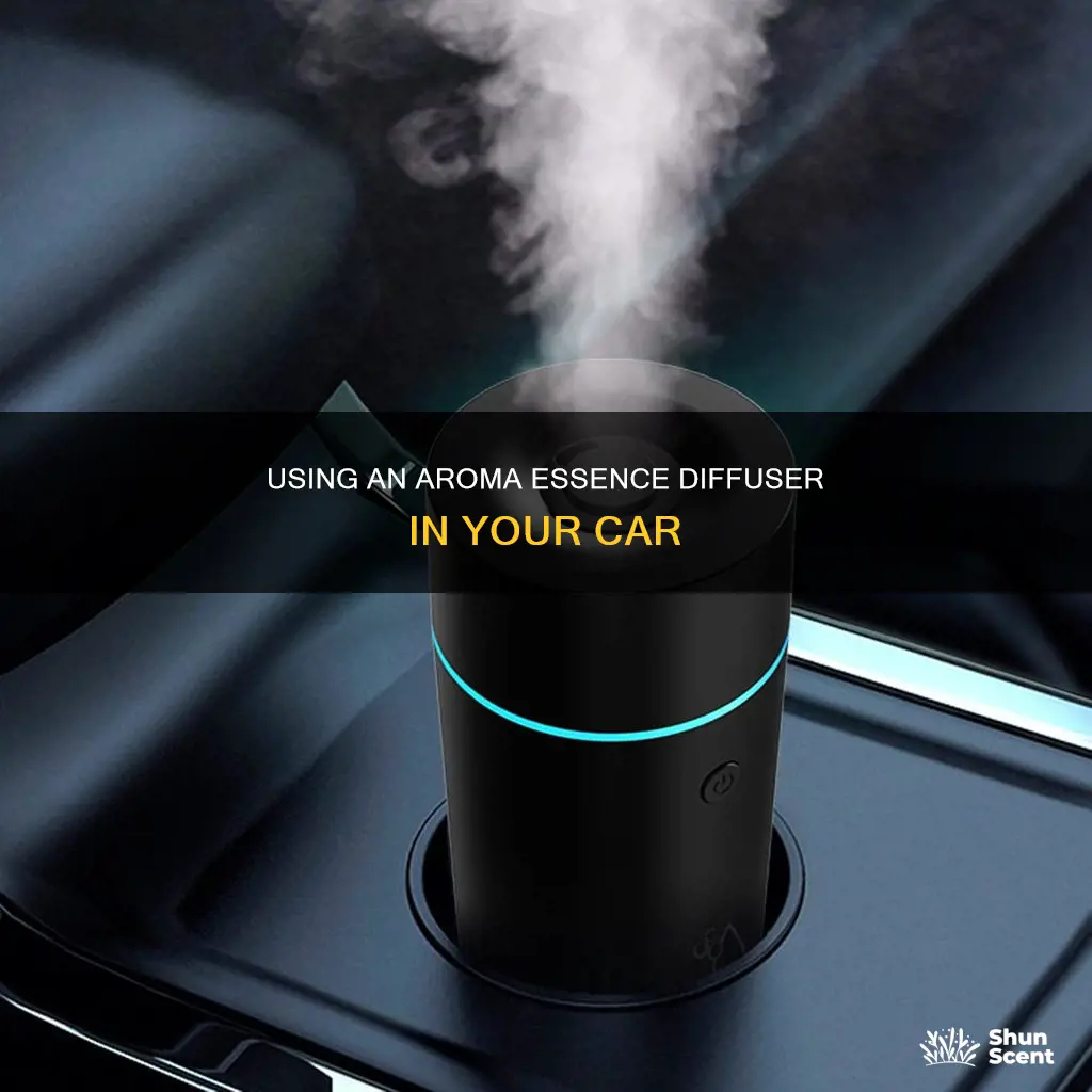 how to use aroma essence car diffuser