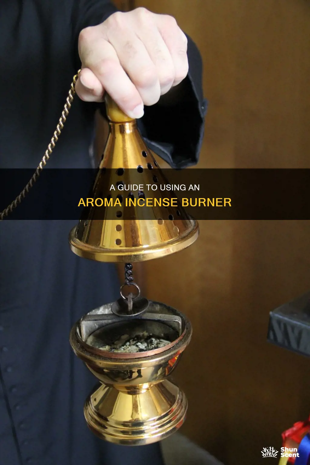 how to use aroma incense burner