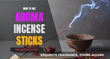 A Beginner's Guide to Using Aroma Incense Sticks