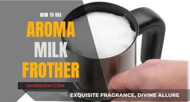 Aroma Milk Frother: Easy Steps to Make Creamy Froth