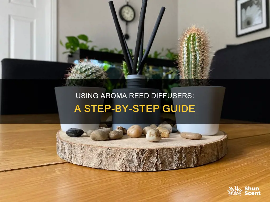 how to use aroma reed diffuser