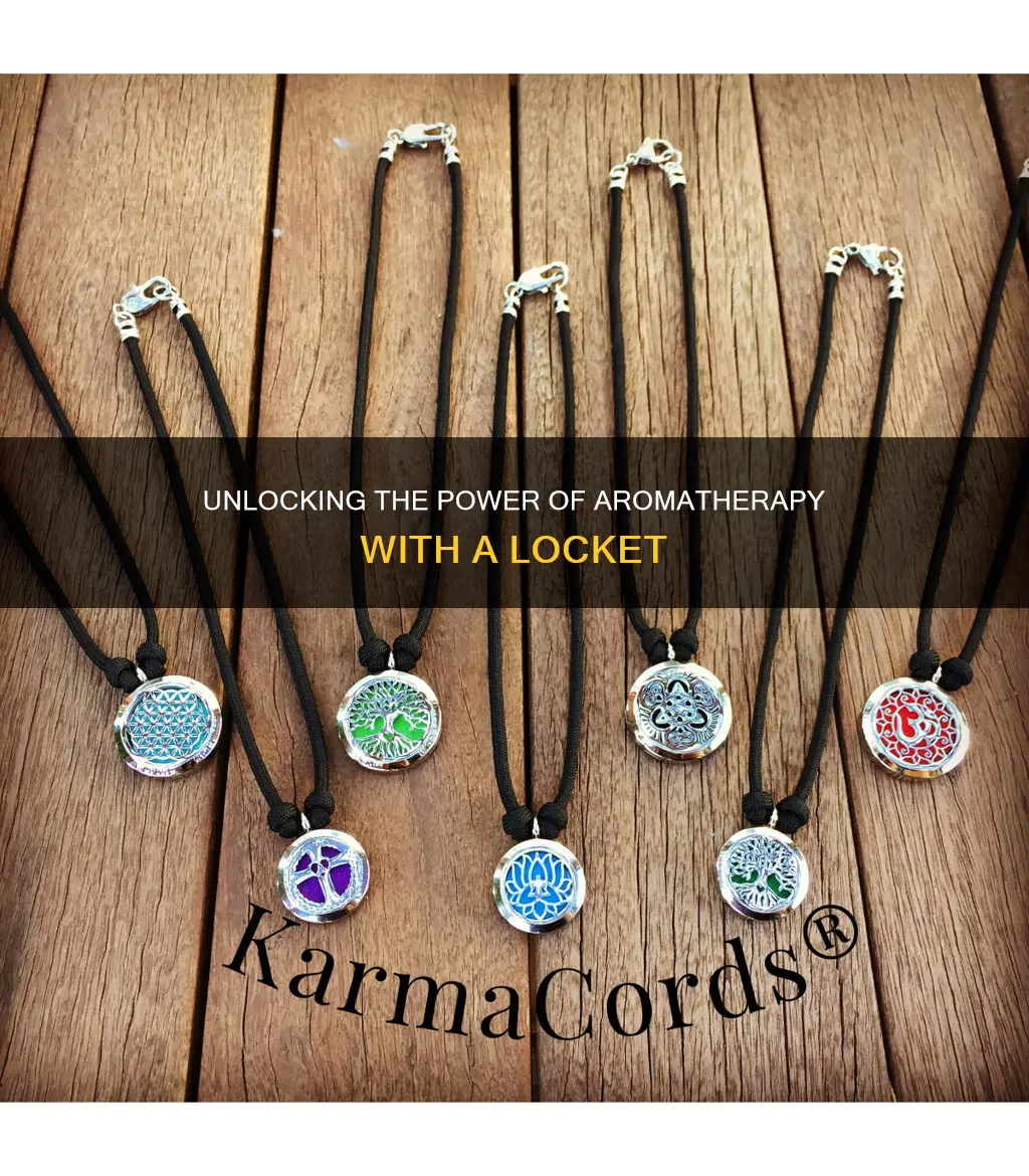 how to use aroma therapy locket