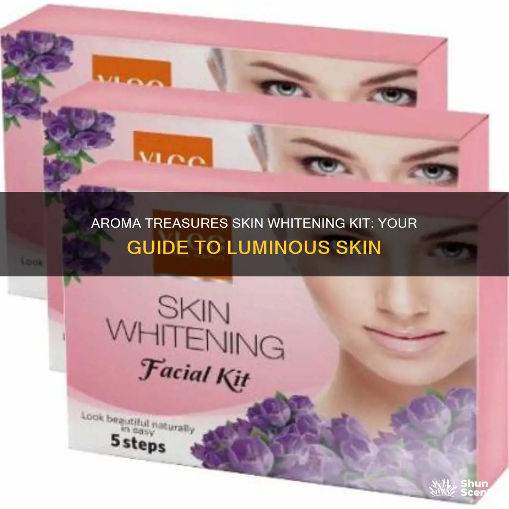 how to use aroma treasures skin whitening kit