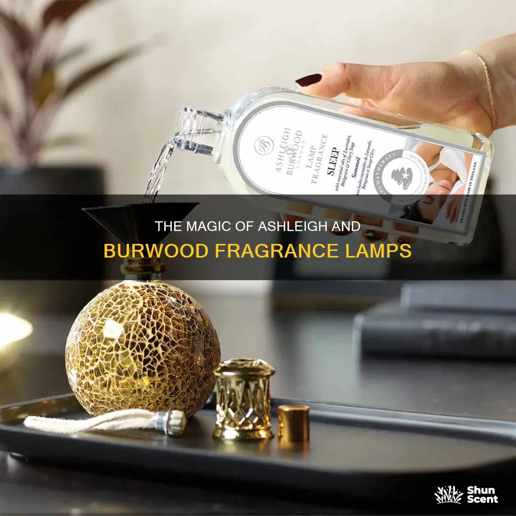 how to use ashleigh and burwood fragrance lamp