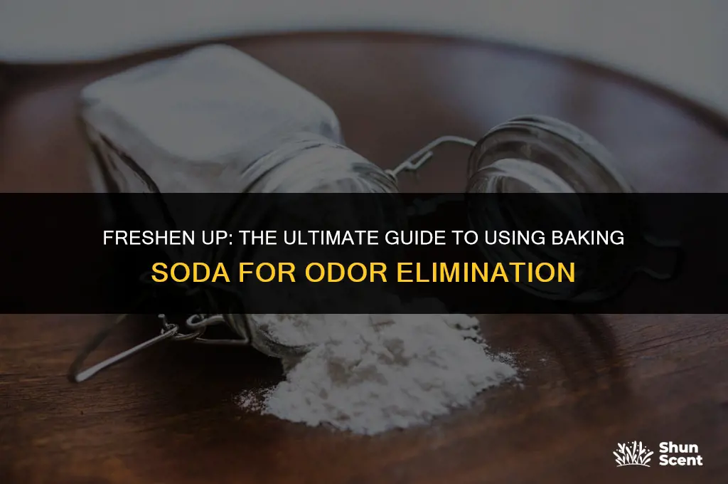 how to use baking soda to get rid of odors