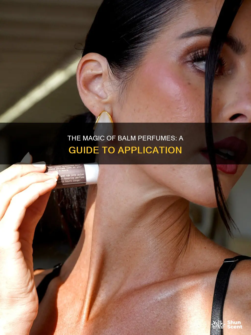 how to use balm perfume