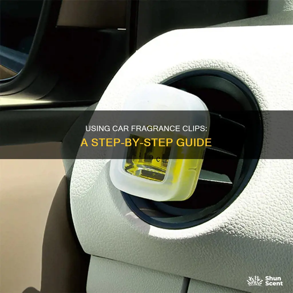 how to use bath and body works car fragrance clip
