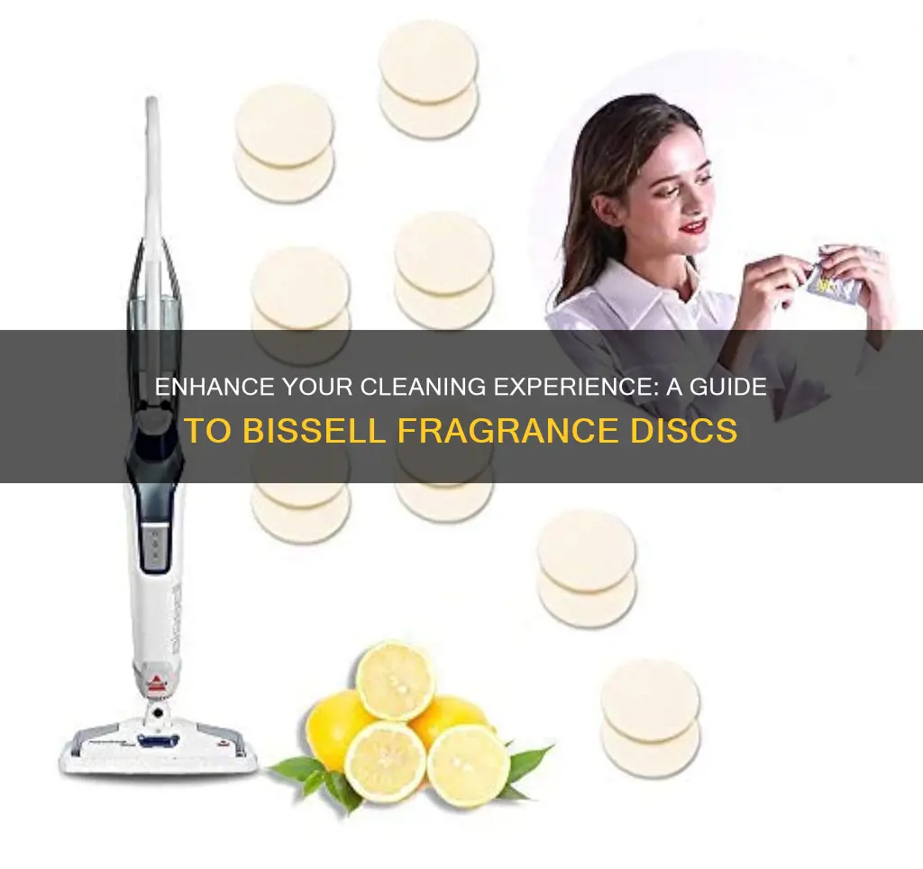 how to use bissell fragrance disc