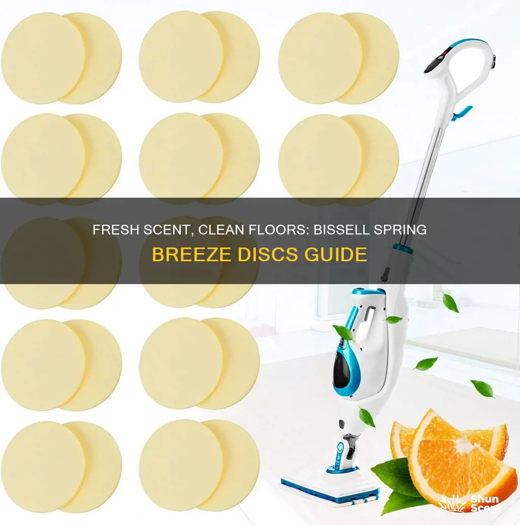 how to use bissell spring breeze fragrance discs