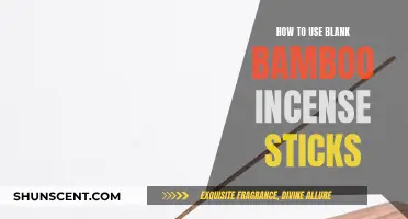 Using Bamboo Incense Sticks: A Beginner's Guide