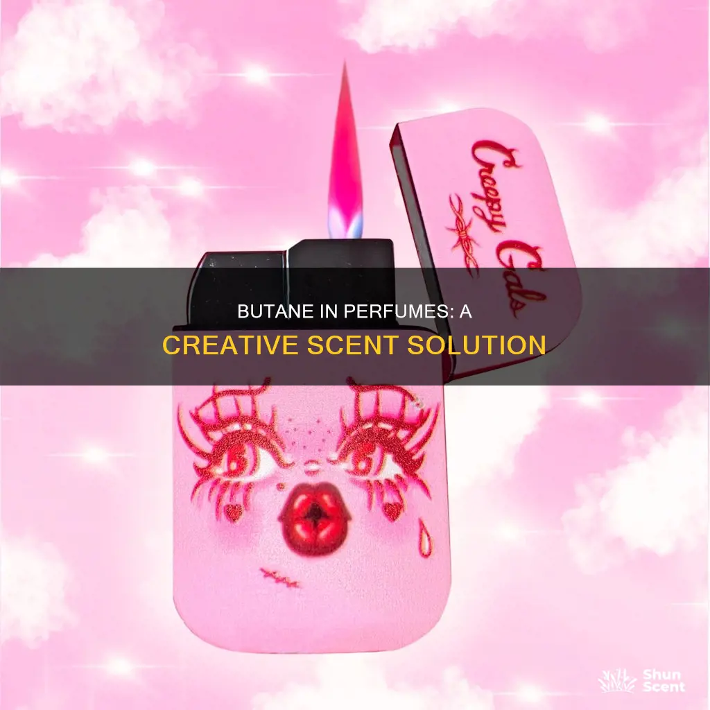 how to use butane in perfume