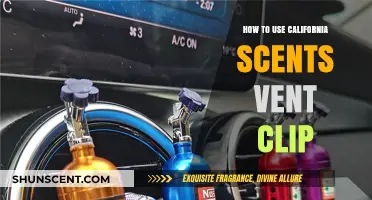 Freshen Your Car: Mastering the California Scents Vent Clip