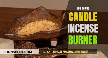 The Art of Using a Candle Incense Burner