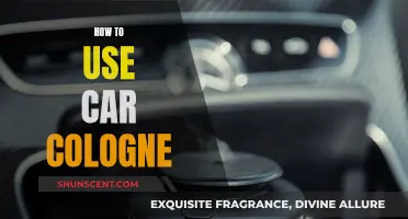 Using Car Cologne: Tips for a Fresh-Smelling Ride