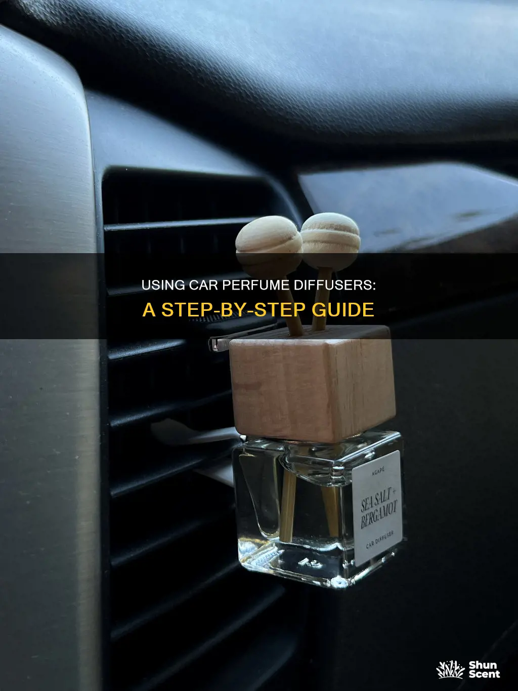 how to use car perfume diffuser
