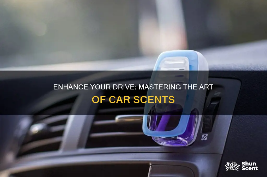 how to use car scents