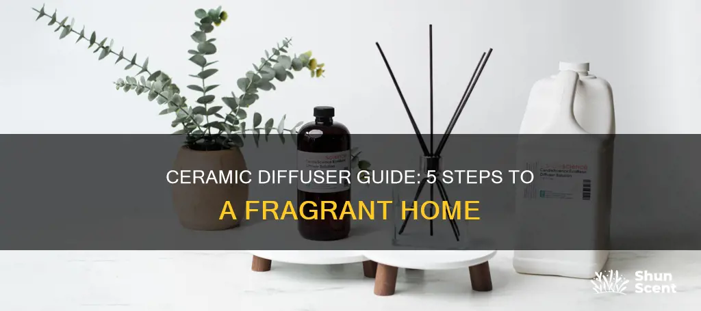 how to use ceramic fragrance diffuser