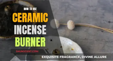 Using a Ceramic Incense Burner: A Step-by-Step Guide