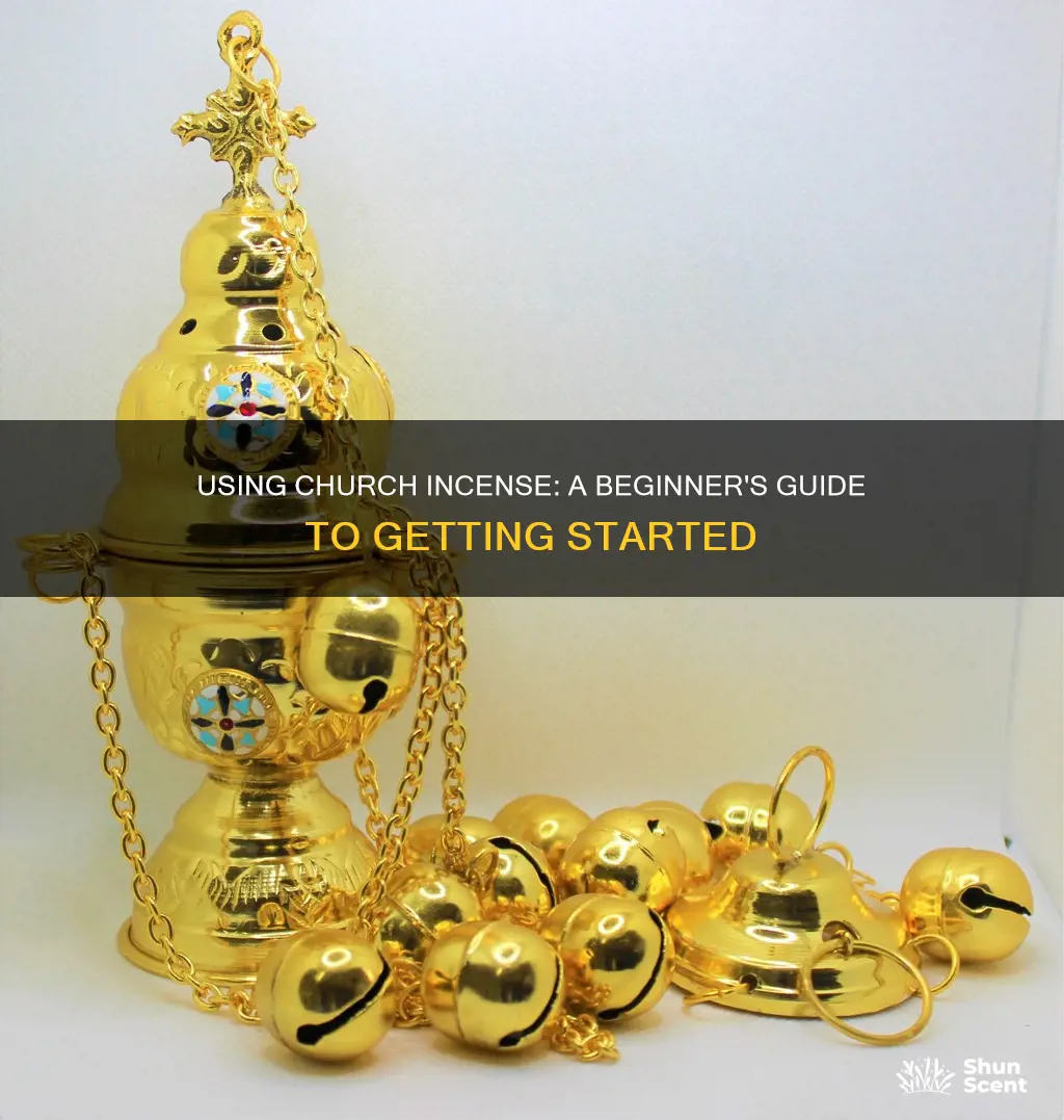 how to use church incense