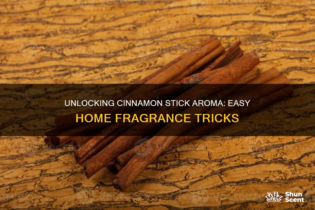 how to use cinnamon sticks for aroma