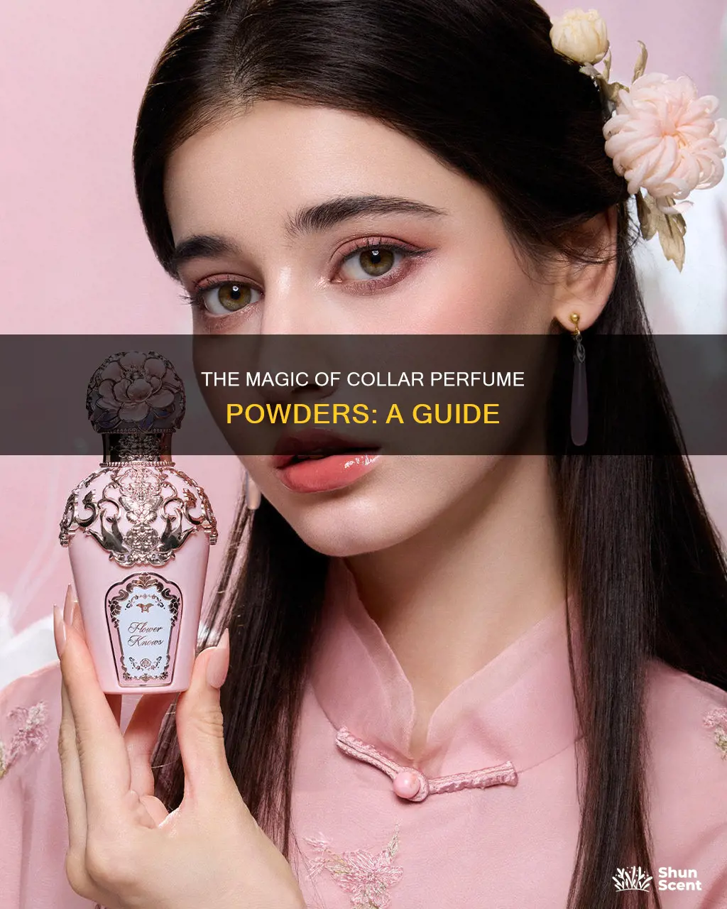 how to use collar perfume powder