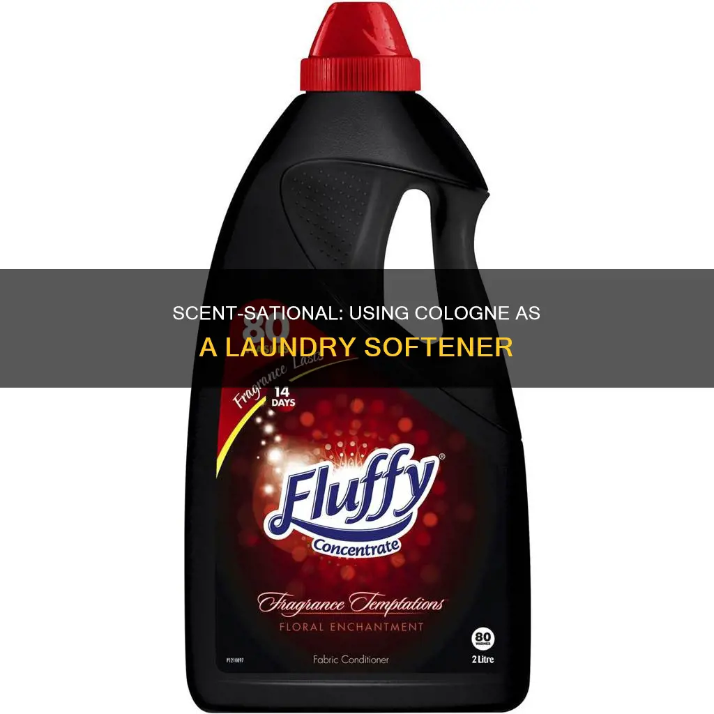 how to use cologne as laundry softer