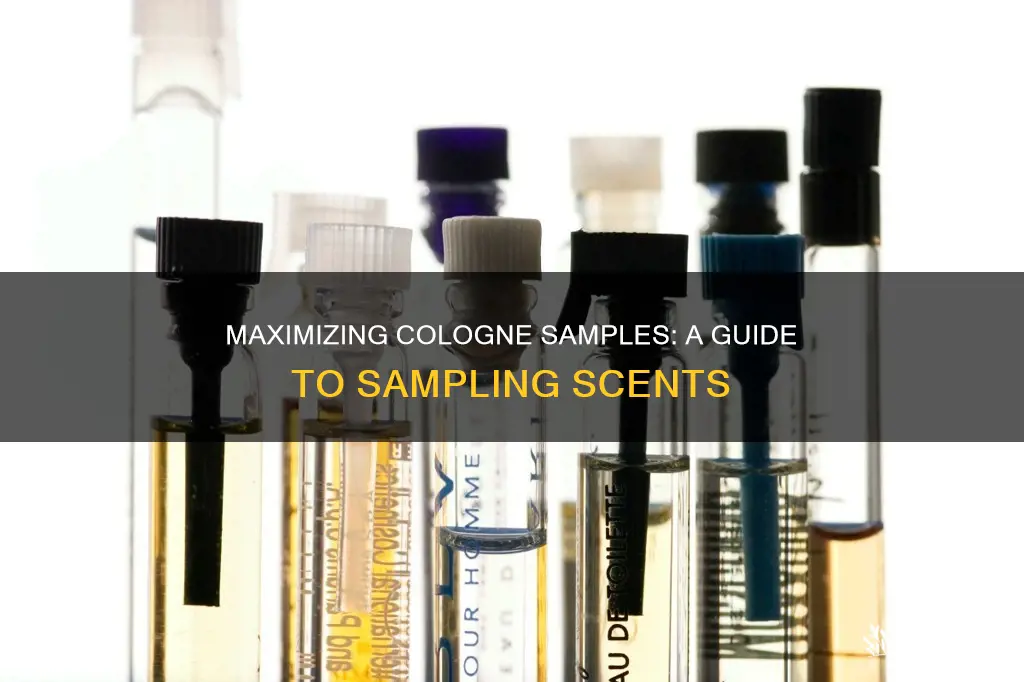 how to use cologne smaple