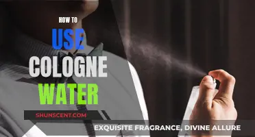 The Art of Applying Cologne Water: A Guide