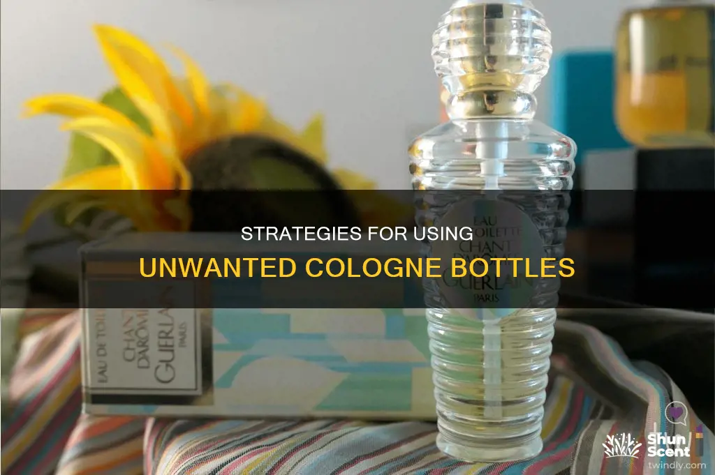 how to use cologne you dont want to wear