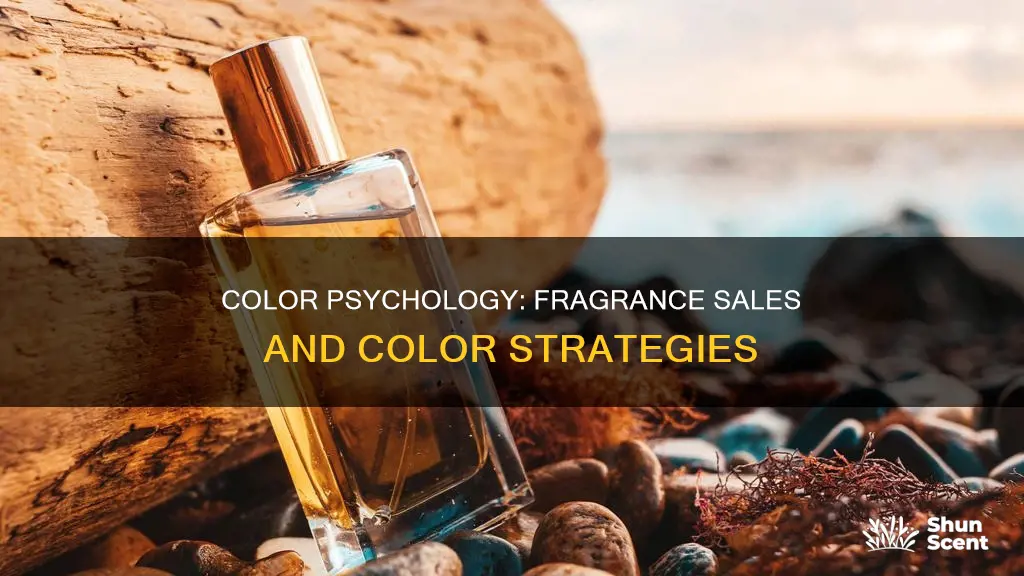 how to use color association when selling a fragrance
