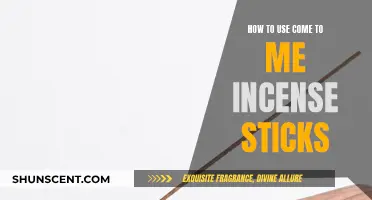 Using Come To Me Incense Sticks: A Beginner's Guide