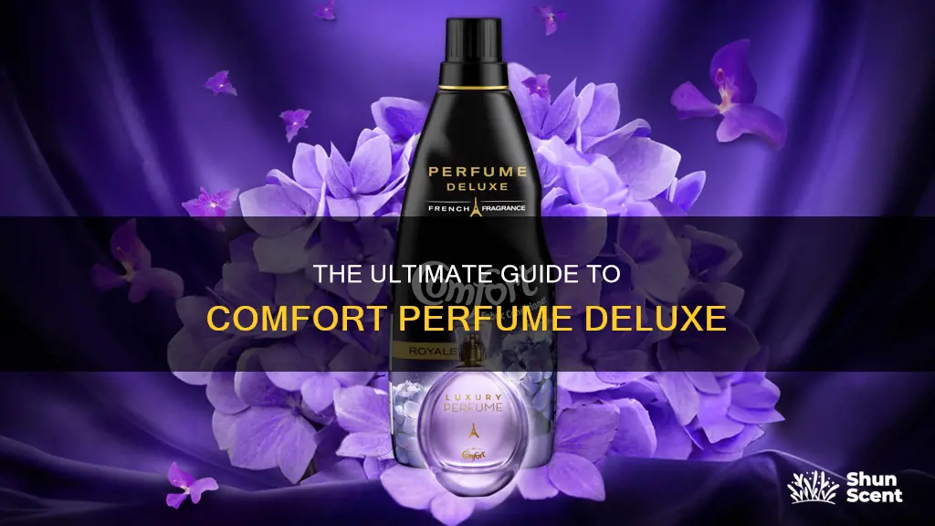how to use comfort perfume deluxe