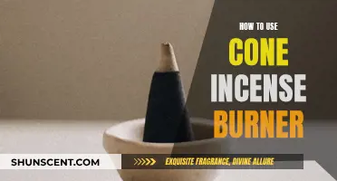 Using a Cone Incense Burner: A Step-by-Step Guide