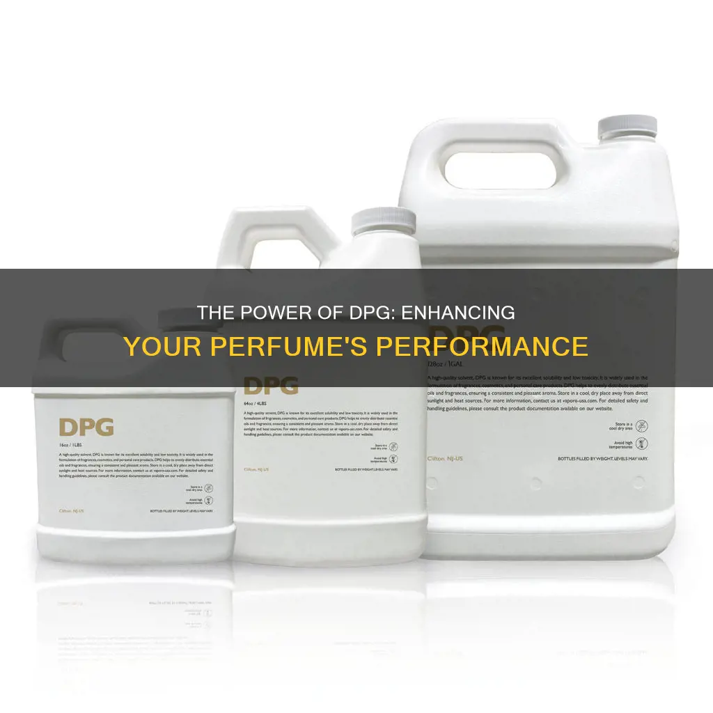 how to use dpg in perfume