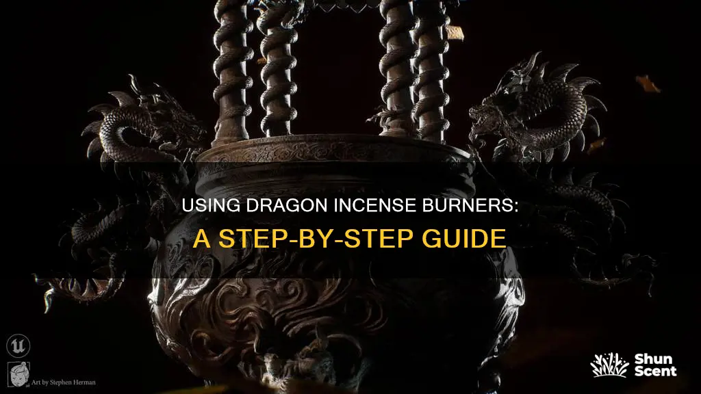 how to use dragon incense burner