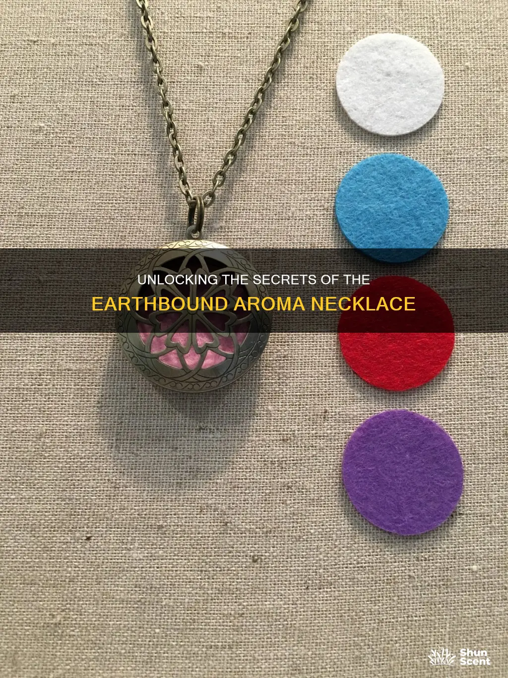 how to use earthbound aroma necklace