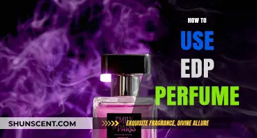 The Art of Applying EDP Perfume