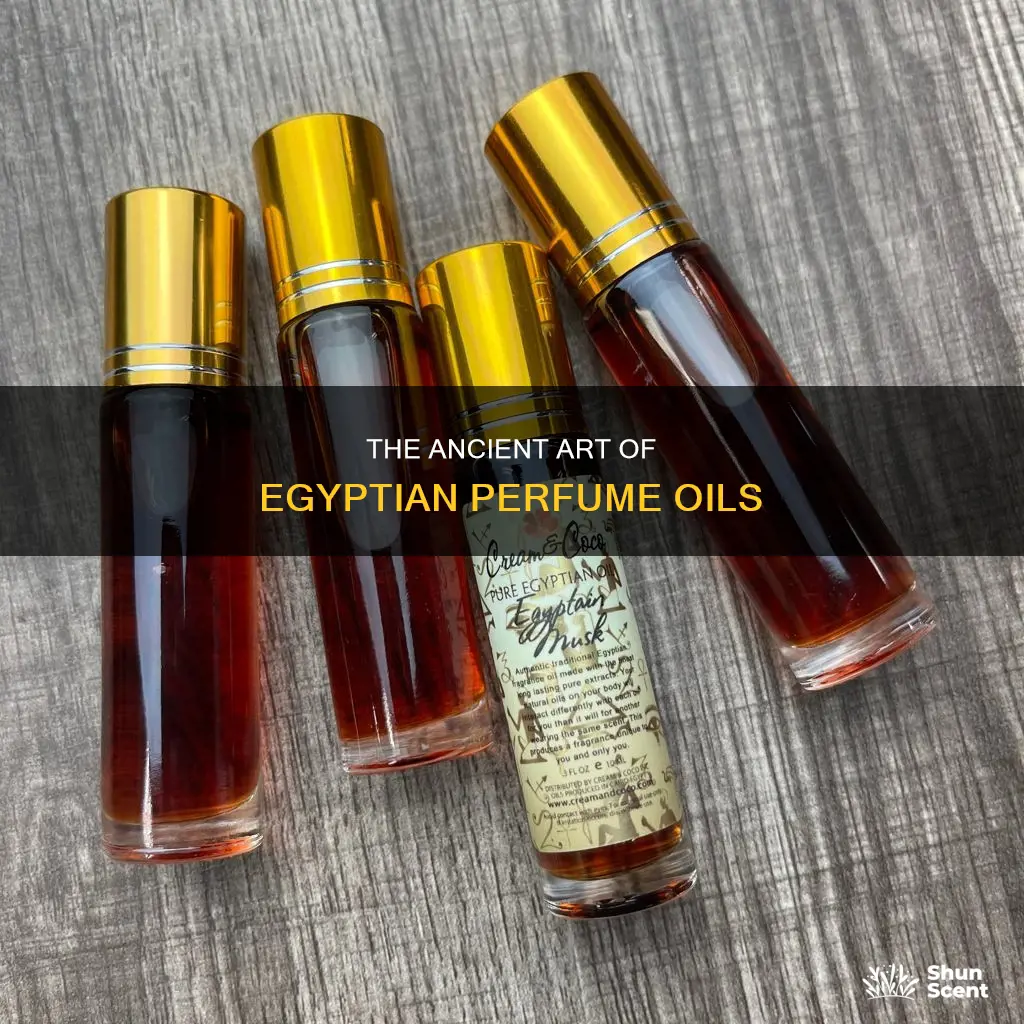 how to use egyptian perfume oil