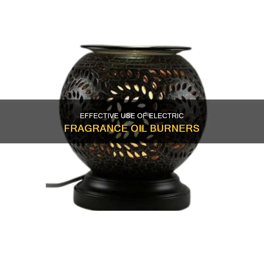 how to use electric fragrance oil burner