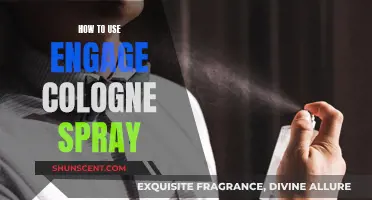 The Art of Applying Engage Cologne Spray