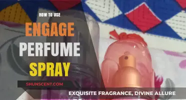 The Art of Applying Engage Perfume Spray