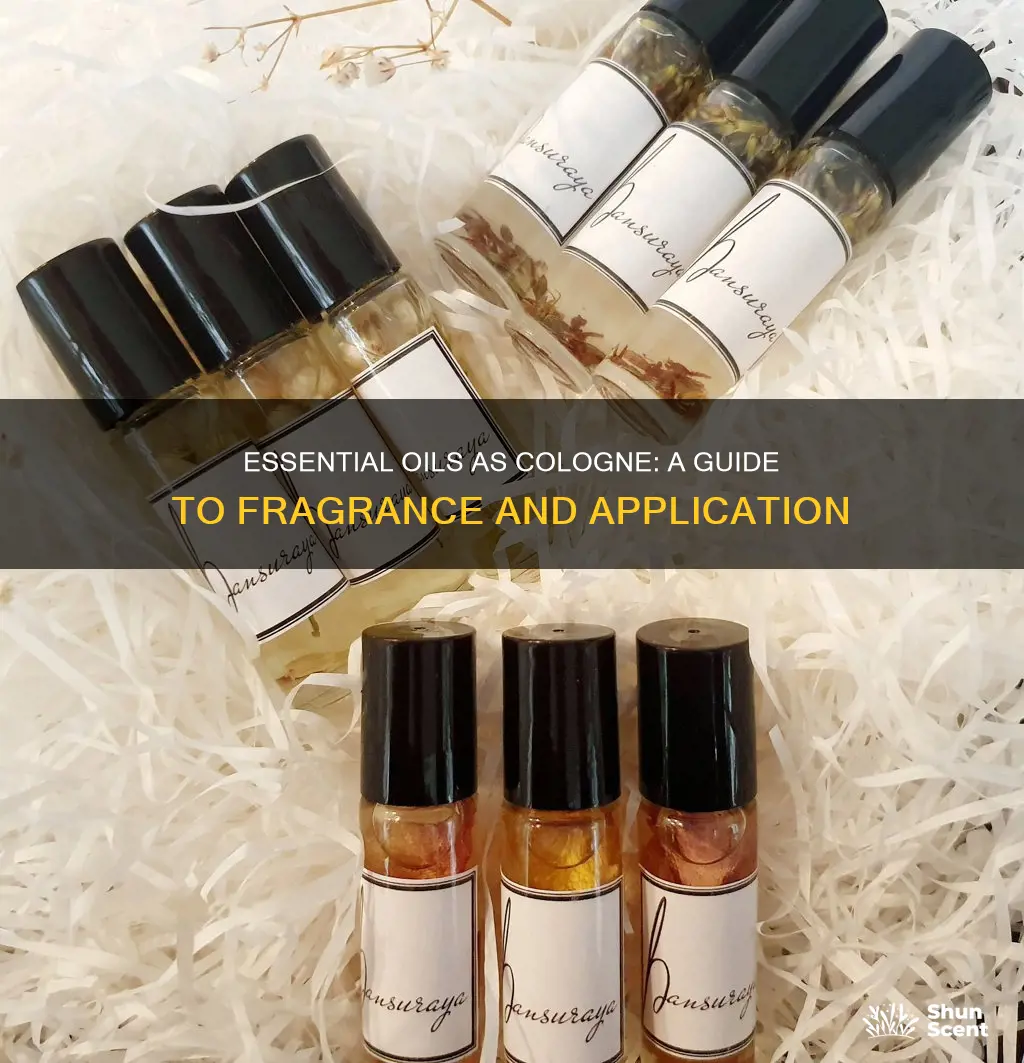 how to use essential oil as a cologne