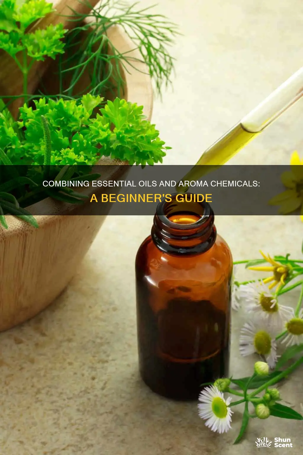 how to use essential oils and aroma chemicals together